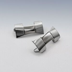 Pair Genuine INVICTA Pro Diver Stainless Steel 22mm Watch Band Curved End Links